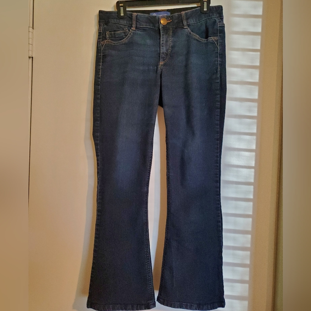 Democracy Dark Wash Bootcut Flare 8P